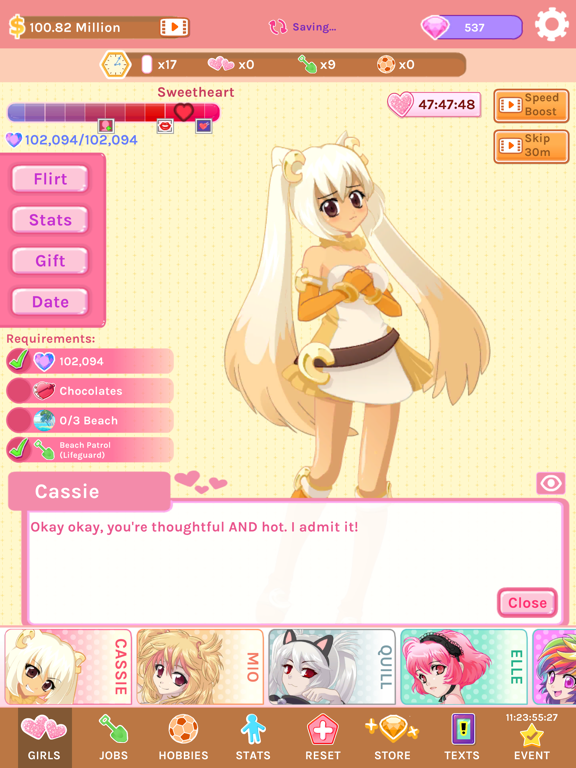 Screenshot #5 pour Crush Crush - Idle Dating Sim