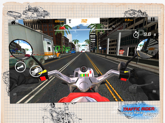 Traffic Highway Race Light