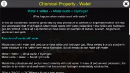 chemical property - water iphone screenshot 1