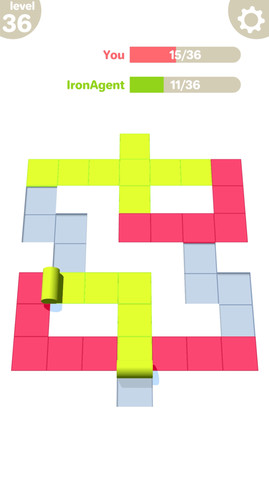 #3. Block Roll 3D (iOS) 由: MYTHICOWL SP Z O O