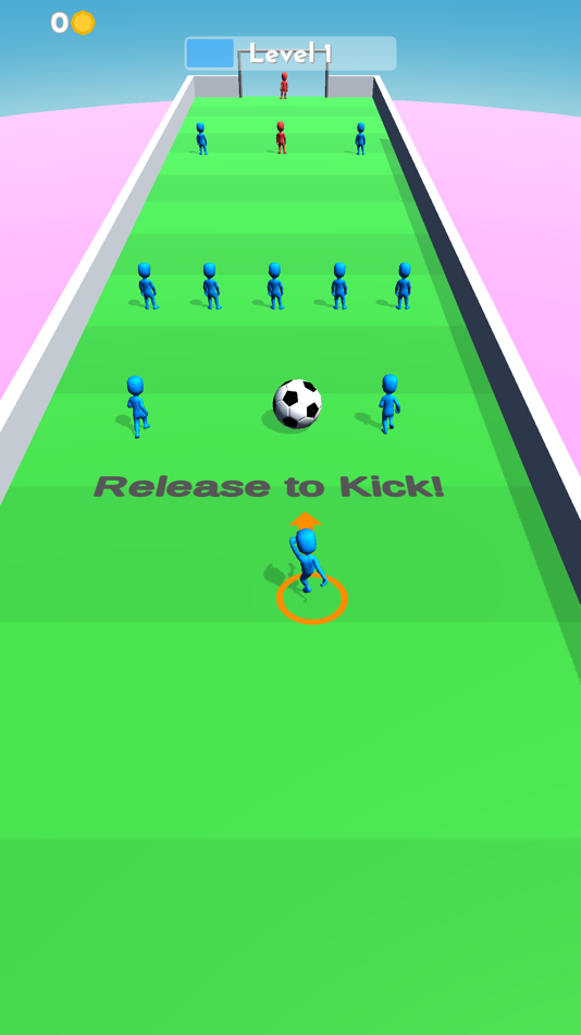 #1. Pass the Ball 3D (iOS) 由: Clap Clap Games
