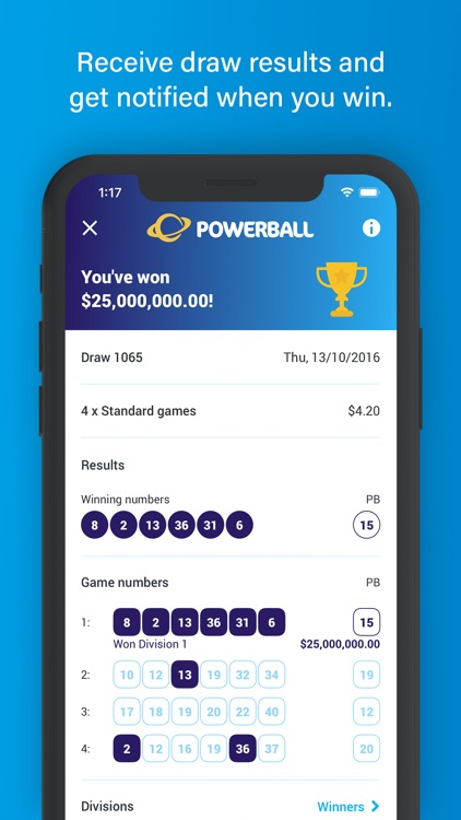 Oz.Lotterywest screenshot-3