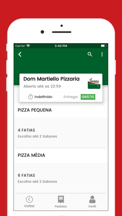 Dom Martiello Pizzaria Screenshot