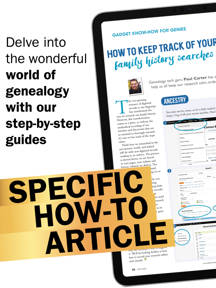 Family Tree Magazine.