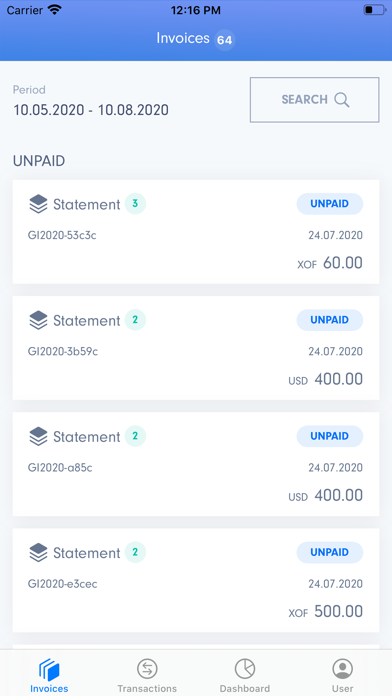 Paylican Screenshot