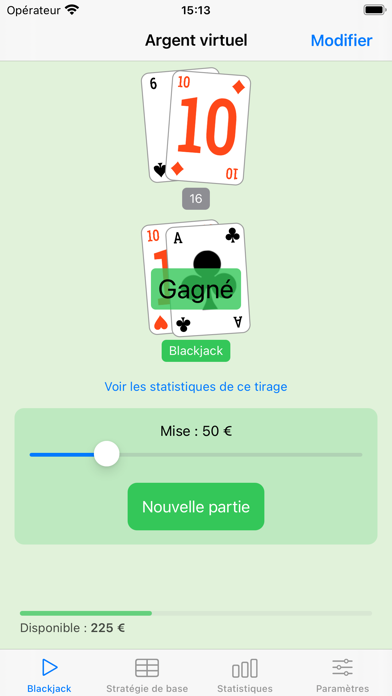 Screenshot #1 pour Secret de Blackjack