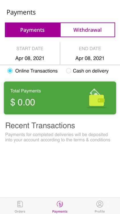 Dineste Delivery Driver