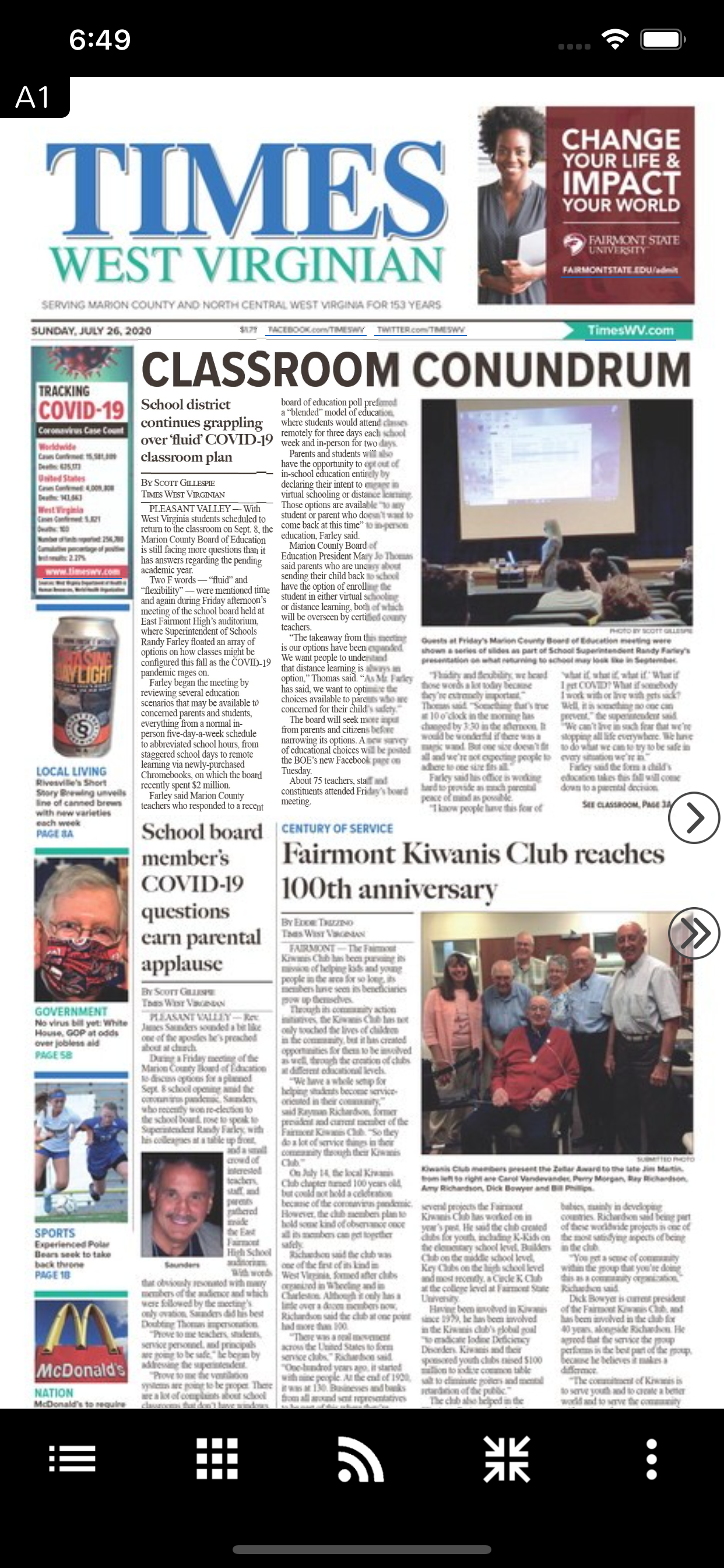 Times West Virginian- Fairmont