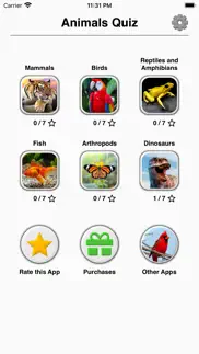 animals quiz - mammals in zoo iphone screenshot 3