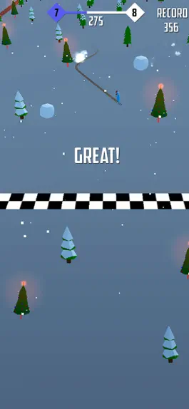 Game screenshot Ragdoll Ski Snow Simulator apk
