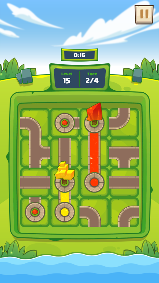 #3. Water Connect - Trees Puzzle (iOS) 来自: Onetap Co.,Ltd