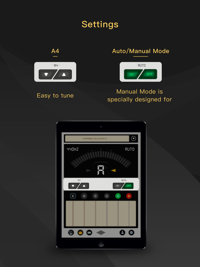 Guitar tuner Plus