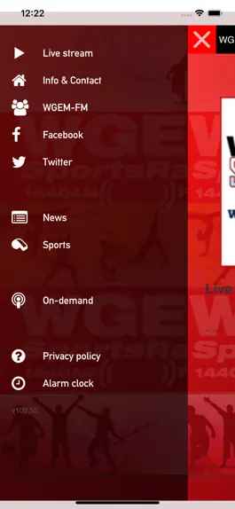 Game screenshot WGEM SportsRadio apk