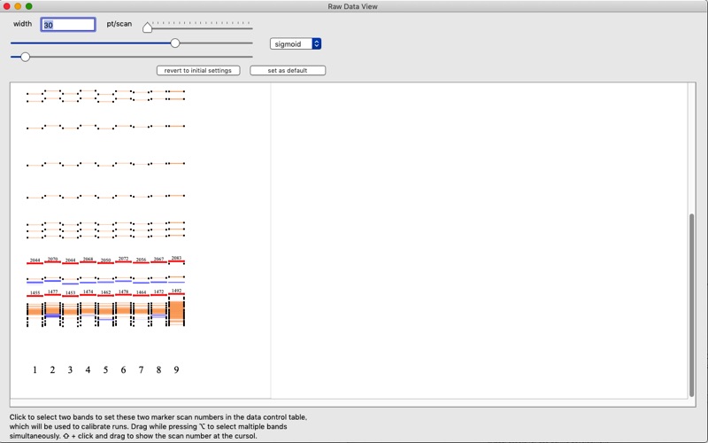 Screenshot #1 pour TraceViewerForMolecularBiology