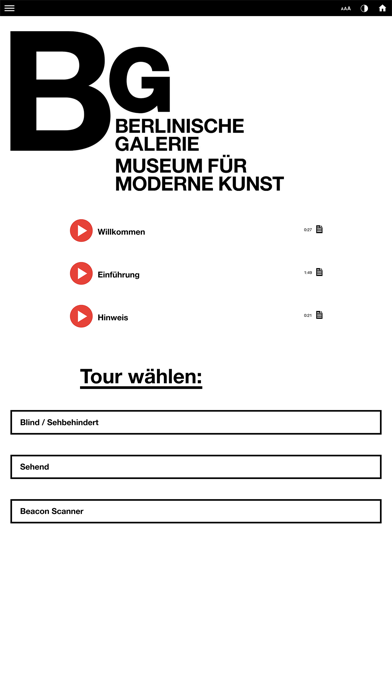 Berlinische Galerie Screenshot