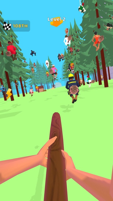 Broom Race! Screenshot