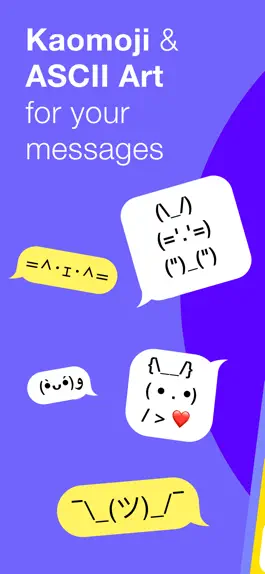 Game screenshot iShrug: Kaomoji and ASCII Art mod apk