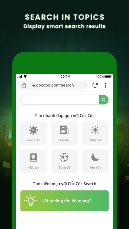 Coc Coc Browser BT screenshot-8