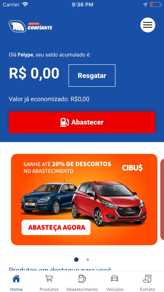 #1. Abastece Confiante (iOS) 由: Cibus CashBack