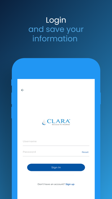 Clara Water Screenshot