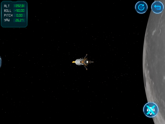 Screenshot #4 pour Moon Lander 3D