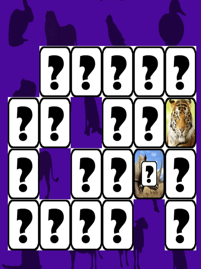 Ninus Animal Match Card Game