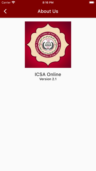 Islamic Center of San Antonio Screenshot