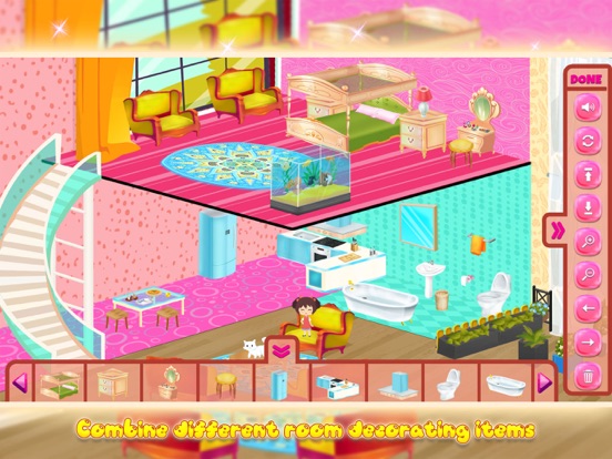 Princess New Doll House Design screenshot 2