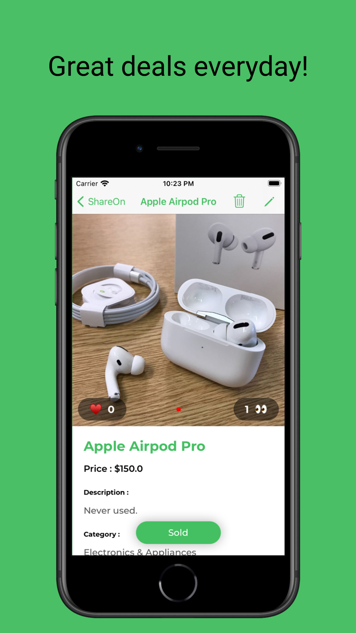 ShareOn - Sell, Shop  Save