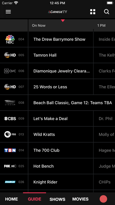 Carnegie TV Screenshot