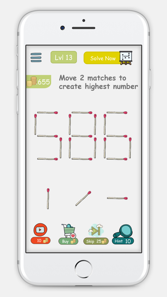 #6. Puzzled Brain: Tricky Puzzles (iOS) 由: Alperen Sirin