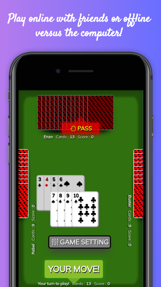 #2. Tiến Lên Game (iOS) 由: Tuan Nguyen