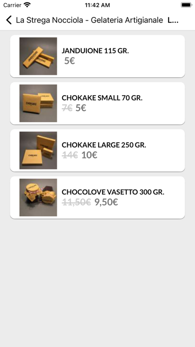 Screenshot 3 of La Strega Nocciola - Gelateria App