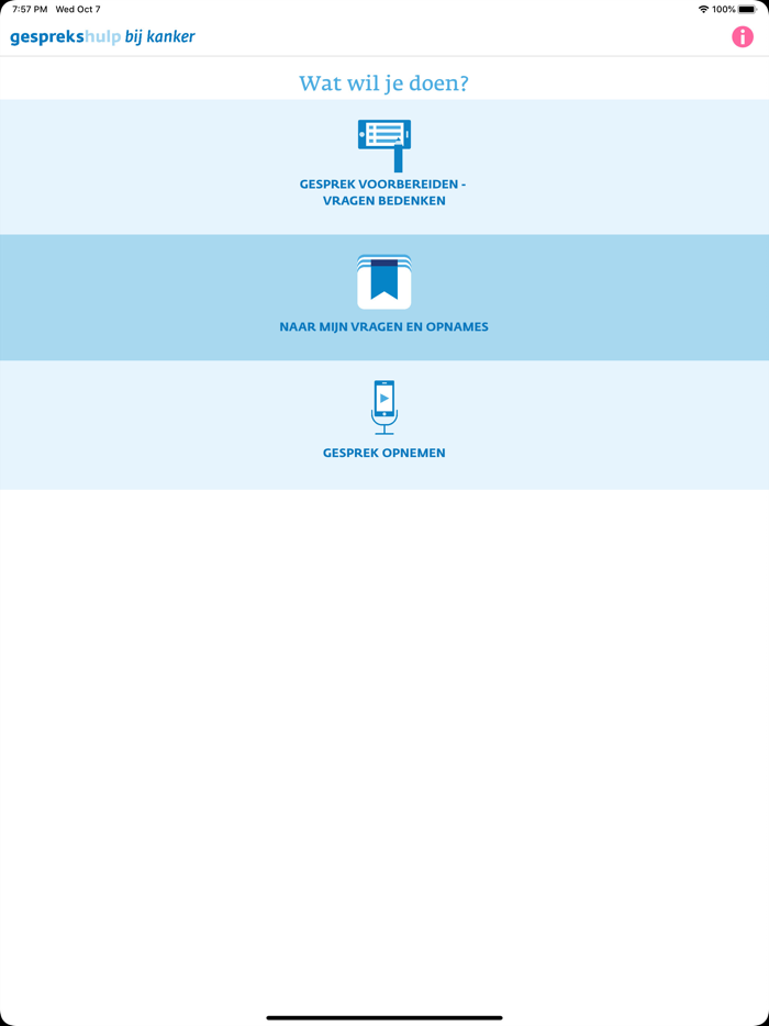 Gesprekshulp bij kanker