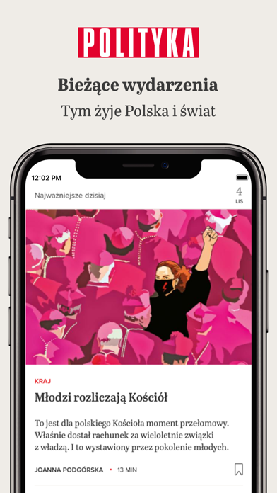 Screenshot #1 pour Polityka: Tygodnik News Audio