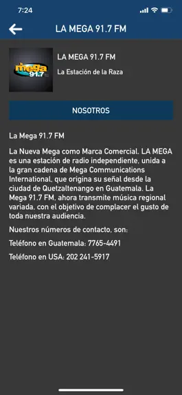 Game screenshot La Mega 91.7 FM apk