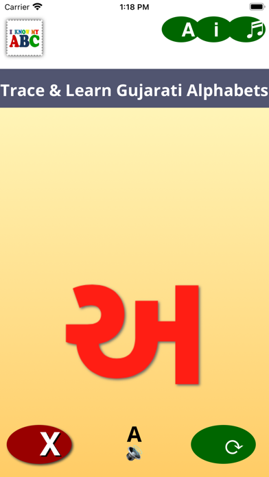 Learn Gujarati Alphabets Screenshot