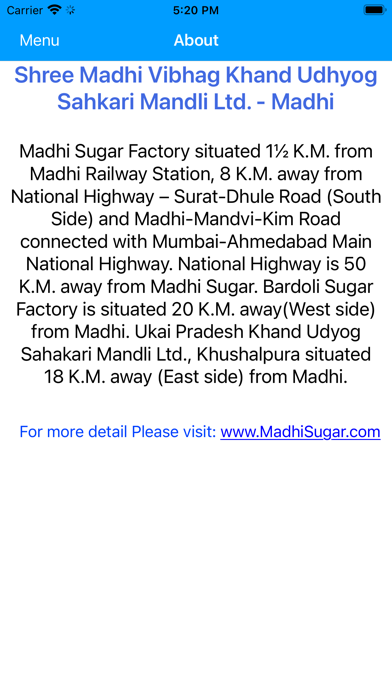 Madhi Sugar Factory Screenshot