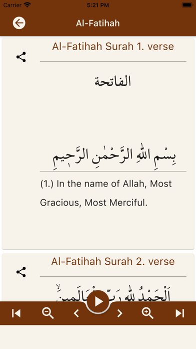 Audio Namaz Surahs Prayers Screenshot