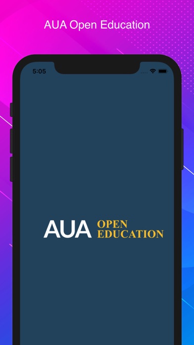 AUA Open Education Screenshot