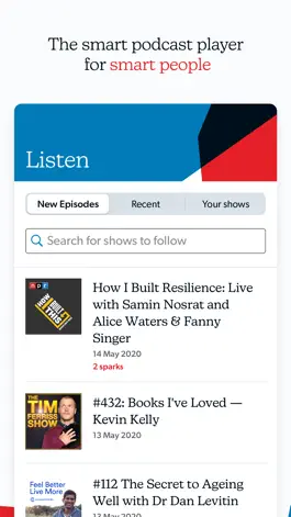 Game screenshot Sparks - Learn from podcasts apk