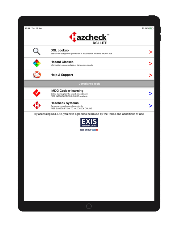 Screenshot #4 pour Hazcheck DGL Lite
