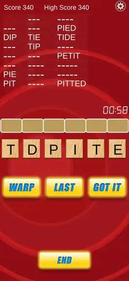 Game screenshot Word Warp - A Word Puzzle Game mod apk