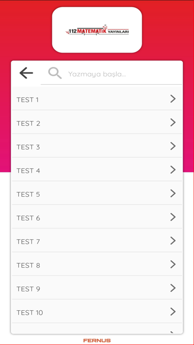 112 Matematik Yayınları Screenshot