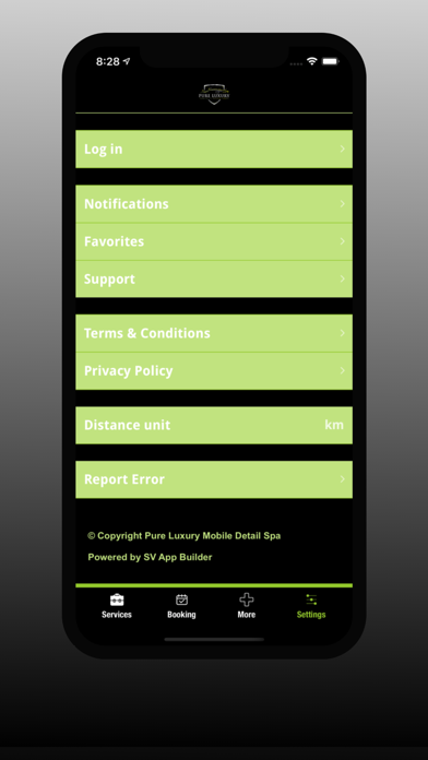 PURE LUXURY MOBILE DETAIL SPA Screenshot