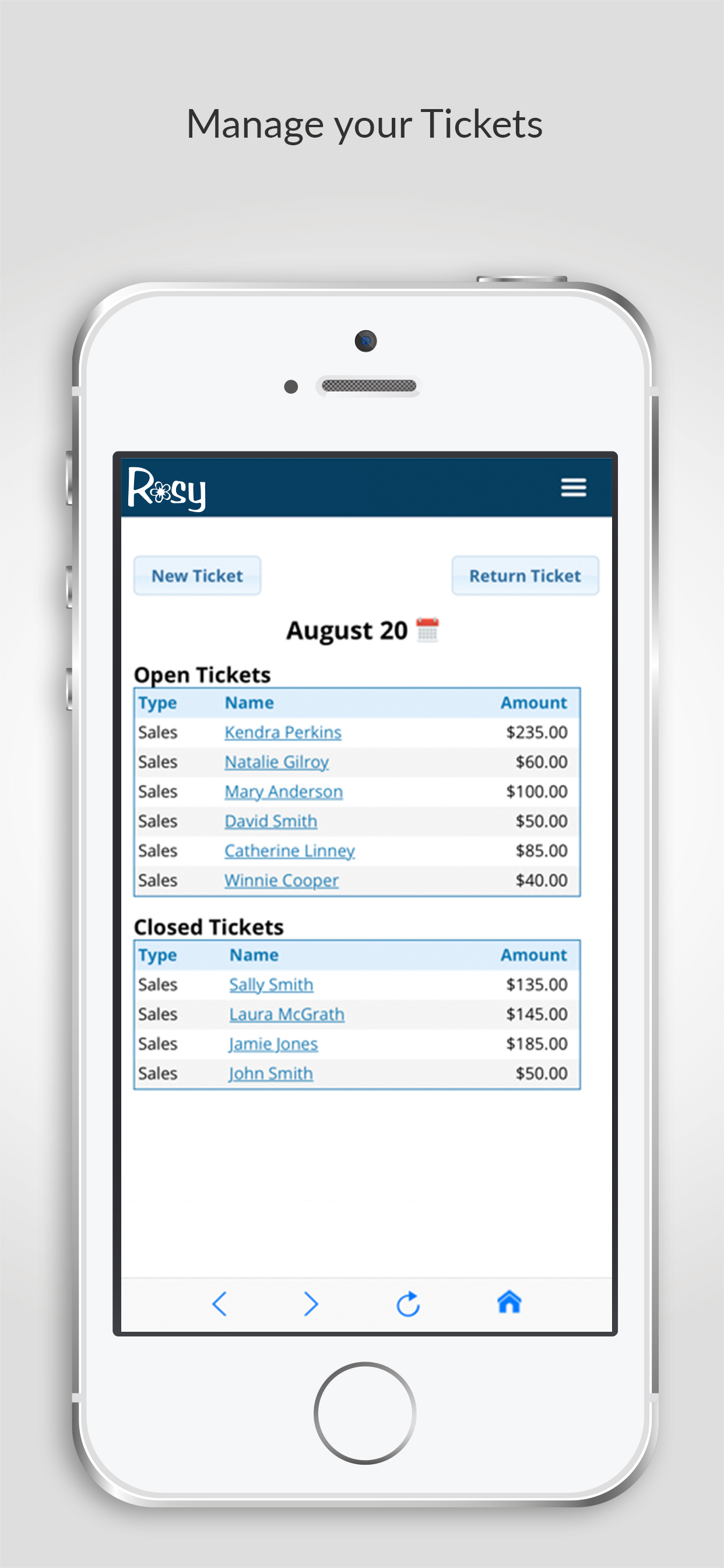 Rosy Salon Software