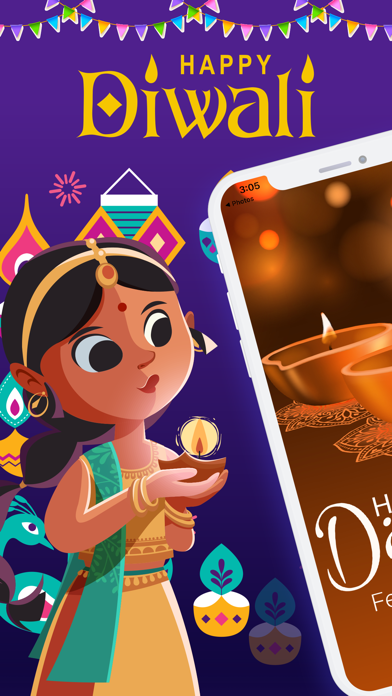 Happy Diwali Greetings Screenshot