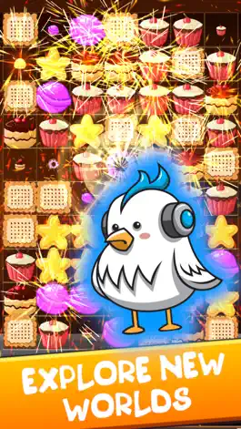 Game screenshot Birds Match: Candy Jewels Gems apk