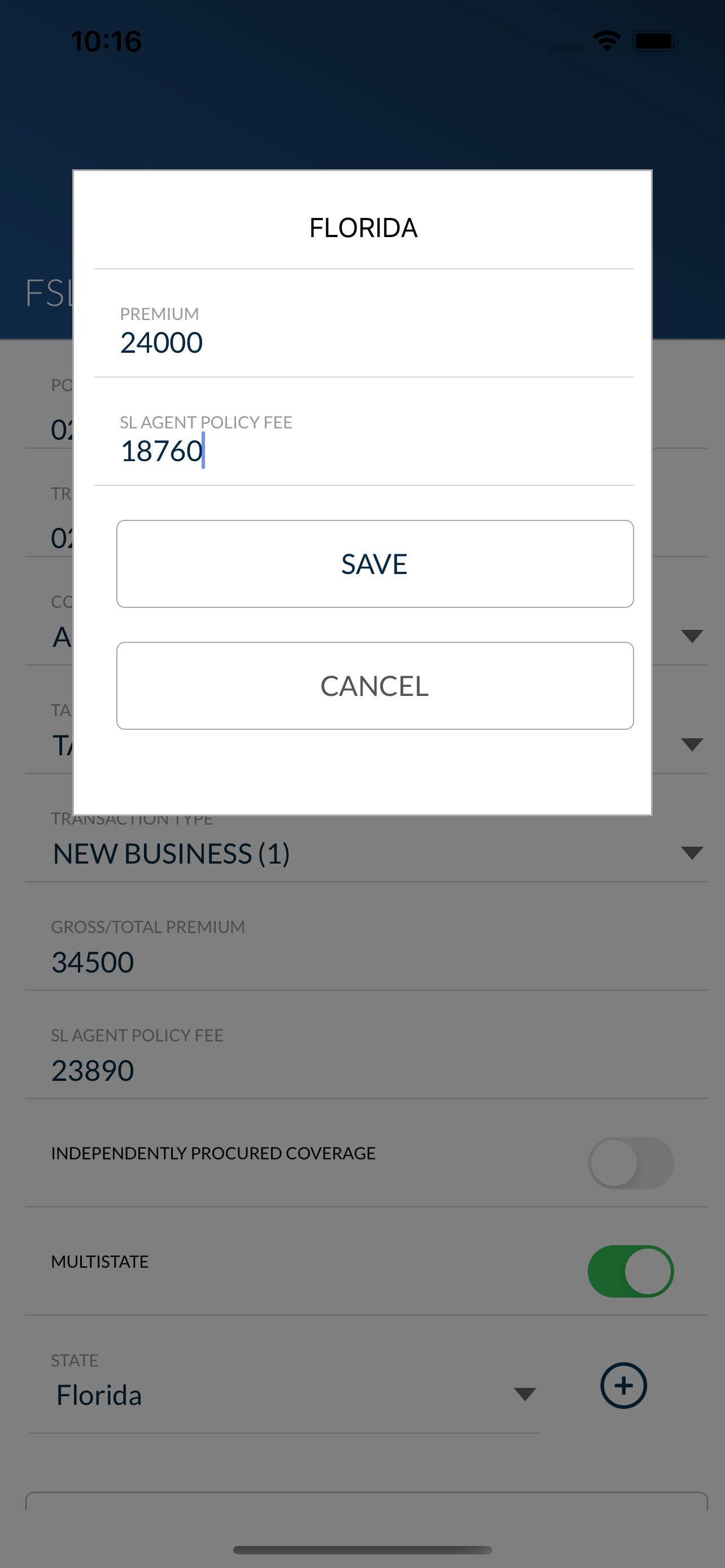 FSLSO Estimator