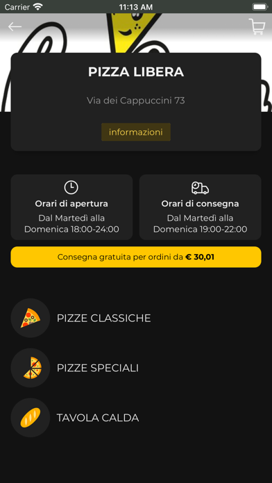 Sciacca a Domicilio Screenshot